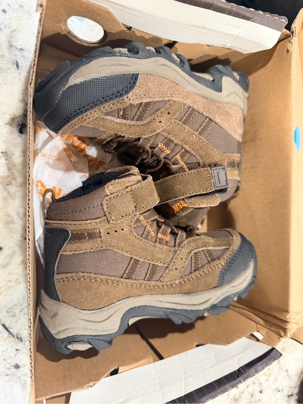 Northside Kids Brown and Black Hiking Boots
